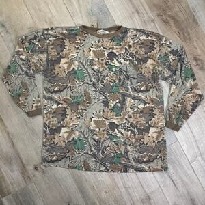 Vintage RedHead Realtree Advantage Camo Single Stitch T-Shirt Size 3XL